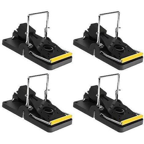 paquet De 4 Pige Souris, Piges Pression Rutilisables Et Faciles Utiliser (1/5)