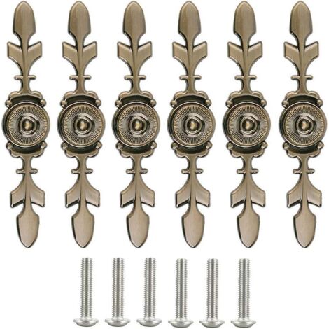 bouton Commode 6 Pices Boutons De Porte Bouton De Tiroir Poignee De Meuble Vintage Poignes De Placard Bouton De Porte Vintage Boutons De Poigne,po (1/3)