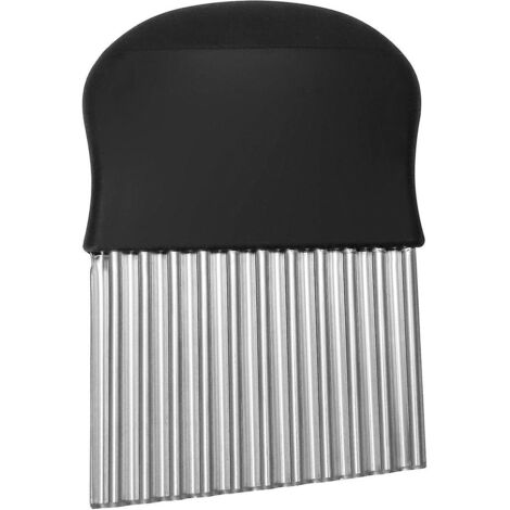 couteau De Tranches De Pomme De Terre , Coupe Frites Ondul , Acier Inoxydable (1/5)