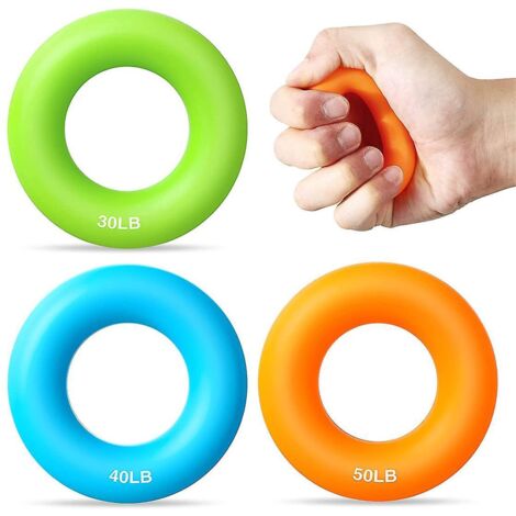 3pcs Renfort De Prhension De La Main, Exerciseur Pour L'avant-bras Et Les Doigts - Entraneur Musculaire Pour Le Sport, L'escalade Et Le Fitness (1/5)