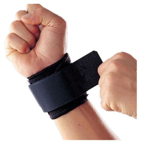 4 Pices  Poignet Lastique Support De Poignet, Bande Respirante Avec Ceinture Lastique Tire Et Double Fermeture  Dchirure, Idal Pour Le Sport, La G (1/5)
