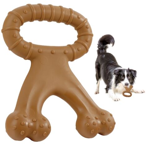 os Mcher Pour Chiens - 1 Pice Extreme Chewer, Got Bison - Jouet Mcher Pour Les Chiens Ayant Un Fort Pouvoir De Mastication - Petit - Convient Au (1/4)