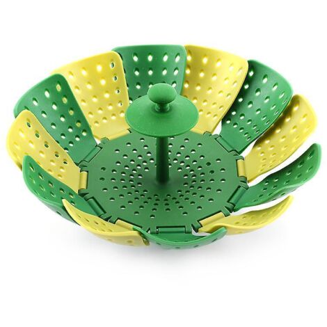 panier Vapeur Pliable - Vert (1/5)