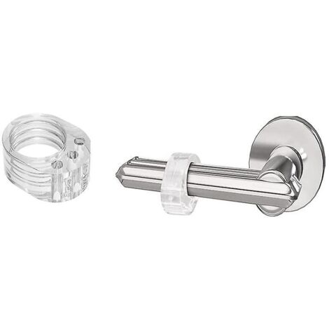 lot De 15 Butoirs De Poigne De Porte, Transparents Pour Protger Les Murs Et Les Meubles (en Forme De O ) (1/5)