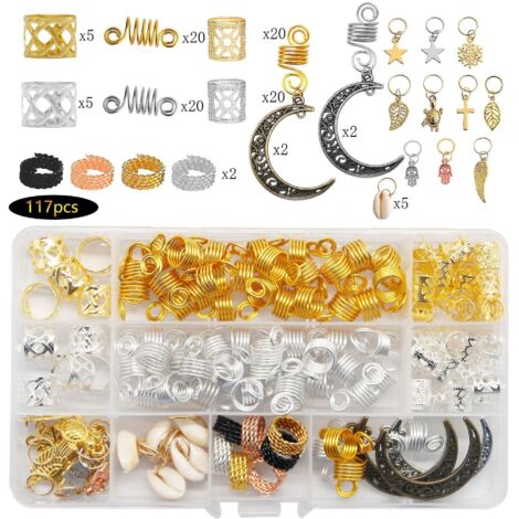 lot De 117 Accessoires En Aluminium Pour Cheveux (1/5)