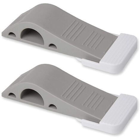 2 Arrts De Porte En Caoutchouc Avec Supports, Sr Et Solide Protecteur De Doigt Pour Bureau Maison