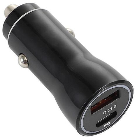 allume Cigare Usb,chargeur Voiture Pd&qc, Chargeur Iphone Voiture Pd 20w Charge Rapide, Qc 18w Chargeur Allume Cigare Usb Rapide,mini Chargeur Voi (1/5)