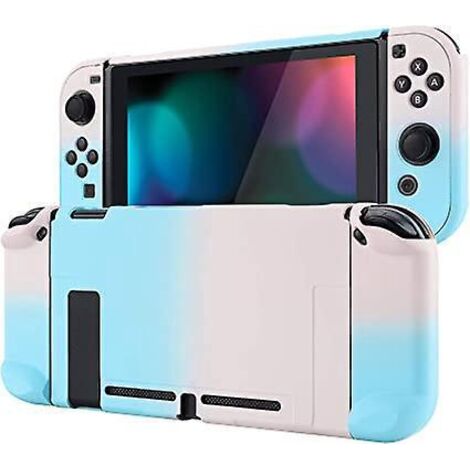 coque Pour Switch,coque Protection Pour Nintendo Switch Manette,housse Tui De Protection Pour Switch-dgrad Bleu Rose (1/5)