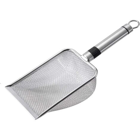 pelle Litire Pelle Litire Pour Chat Avec Poigne En Mtal Nettoyant Pour Pelle Sable Pelle Tamis Pour Animaux Domestiques Pour, 2.8mmx2.8mm (1/5)