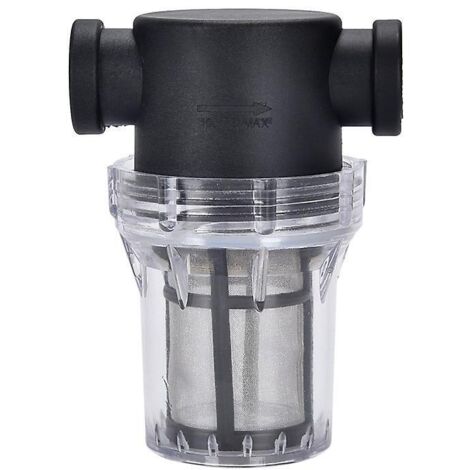 filtre De Pompe  Eau 3/4" Avec Tamis En Acier Inoxydable 200 Mailles, Filtre En Ligne, Filtre Pour Arrosage Du Jardin