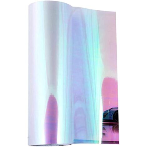 film Autocollant En Vinyle Pour Phare De Voiture - 30 X 120 Cm - Couleur Camlon Transparente (1/5)