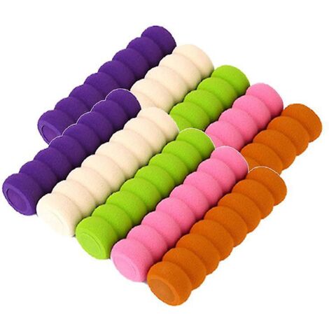 10 Pack Poigne De Porte Housse De Protection, Porte De Scurit Gant Doux Ponge Pour Enfants Couleurs Alatoires (1/5)