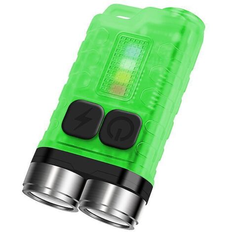 mini Lampe De Poche Led, Lampe De Poche Porte - Cls 900 Lumens Avec Lampe Uv, 10 Modes, Base Magntique, Tanche Ip65, Pour Le Camping En Plein Air (1/5)