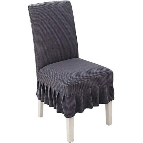 housses De Chaise 4 Pices Pour Protection De Chaise Couverture Extensible Chaise Amovible Lavable (1/5)