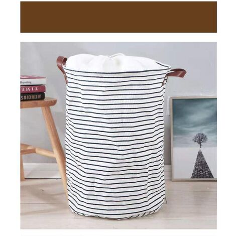 grand Organiser Paniers Pour Vtements Stockage , Cordon Paniers Linge, Pliable Sac Linge, Pliage Grande Capacit Corbeilles Linge