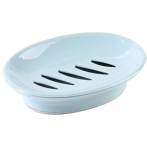 un Distributeur De Savon Dtachable Bleu Nordique Porte-savon En Plastique Conteneur De Stockage De Savon Pour Salle De Bain (1/5)