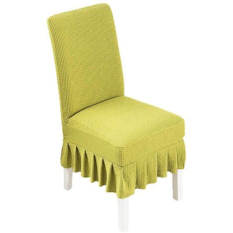 housses De Chaise 1pices Pour Protection De Chaise Couverture Extensible Chaise Amovible Lavable (1/5)