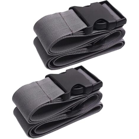 set Of 2 Adjustable Straps Luggage Strap Carrying Straps Suitcase Travel Suitcase Accessories Bundling (1/5)