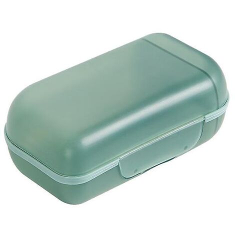vert Boite A Savon Plastique Voyage Porte Savon Avec Couvercle Bote Savon Tanche Scell Tui Savon Portable Porte-savon Plats De Savon Crative Pou (1/5)