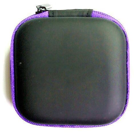 un Sac Pour Casque Violet, Une Mini Bote De Rangement Rigide, Une Bote Pour Casque (1/5)
