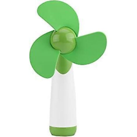 (vert) Mini Ventilateur De Poche, Petit Ventilateur Personnel Portable, Ventilateur De Table De Bureau, Ventilateur De Refroidissement Lectrique P