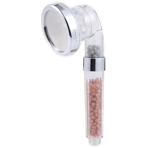 pommeau De Douche Economie Deau, Anti Calcaire, 3 Modes Diffrents, Haute Pression, Filtration, Convient I'utilisation Avec De L'eau Dure, Billes (1/4)