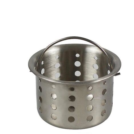 2pcs Maille De Filtre De Lavabo, Filtre De Baignoire, Drain D'aspiration De Cheveux En Acier Inoxydable, Pour Vier De Baignoire, Filtre De Baignoi (1/5)