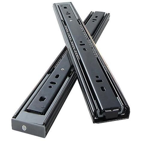 coulisse Tiroir 250mm Glissires Pour Tiroirs Extension Complte Glissires De Tiroir Roulement Billes Trs Rsistantes Capacit De Charge 45 Kg, 1 P (1/5)