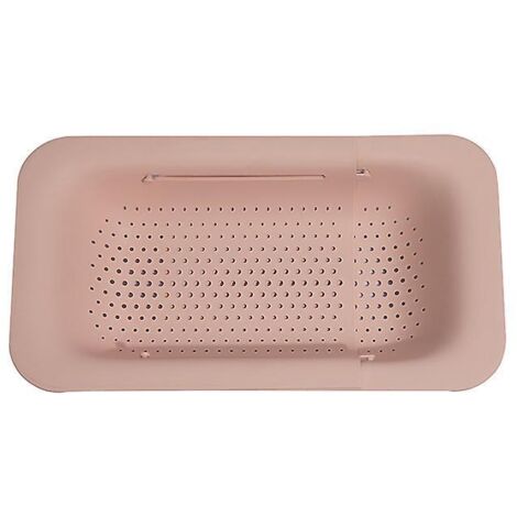 passoire Poser Sur L'vier - Pour Laver Les Lgumes Et Les Fruits, Goutter Les Ptes Cuites Et Les Plats Secs - Extensible - Essentiels De Cuisine P (1/5)