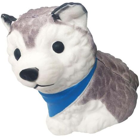 jouet Pour Chiot Husky Rebond Lent 11 9cm, Joli Chien Charpe, Pincement Au Jouet De Dcompression (1/5)