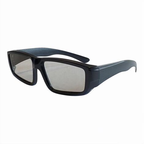 lunettes De Cinma 3d Noires 1 Pice Avec Tui Lunettes En Tissu (1/4)