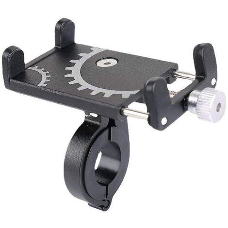 (noir)universal Support De Tlphone De Rglable Vlo De Support Gps Bracket Cradle Clamp Pour Vlo De Montagne (1/5)