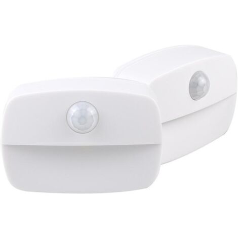 veilleuse Detecteur De Mouvement, [lot De 2] Aliment Via Batterie, Veilleuse Enfant Prise, Veilleuse De Nuit Adulte,escalier Veilleuse Pour Couloi (1/5)
