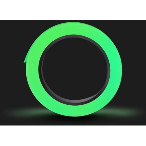 bande Fluorescente Amovible Lumineux Phosphorescent Ruban Adhsif Autocollant 20mm  10m Impermable  L'eau Glow In The Dark Tape Pour Scne Escaliers (1/4)