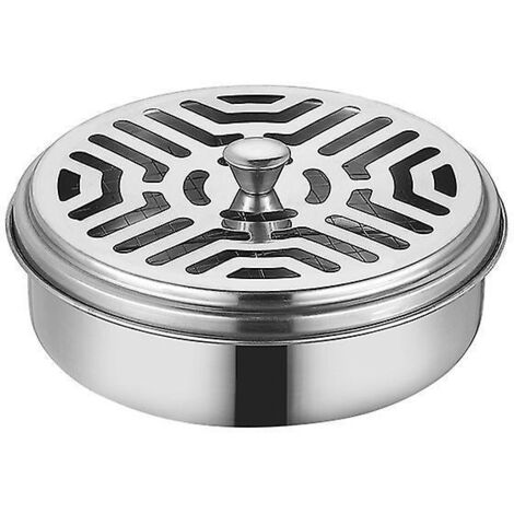 1 Pices Supports En Spirale De Moustiques En Acier Inoxydable, Pour Bobines De Moustiques, Support Spirale Anti Moustique Bobine, Pour Maison, Jar (1/5)