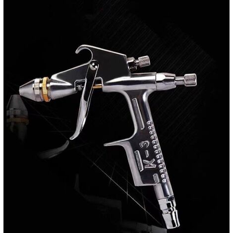 pistolet Peinture Multi-calibre Pot Infrieur 1 Pice Argent Pistolet Peinture Pistolet Peinture Pneumatique (1/3)