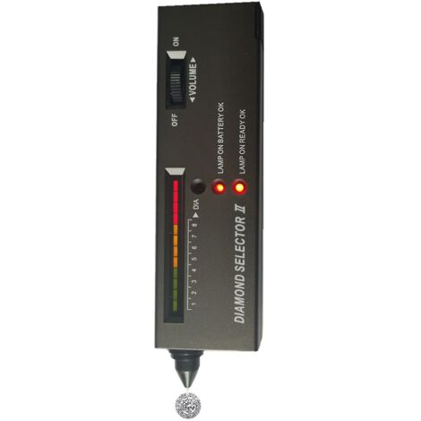 stylo Lectronique Portable Pour Tester La Duret Des Diamants, Des Rubis, Des Cristaux, De L'onyx, Du Jade Et Des Pierres Prcieuses. (1/5)