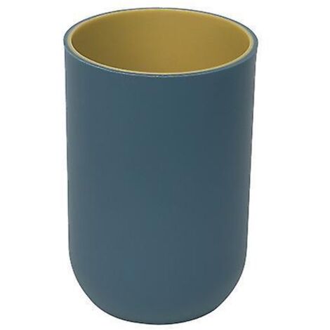 vert Jaunegobelet Pour Brosses Dents Gobelet En Cramique Surface Mate, Gobelet Pour Le Rangement De Brosses Dents Et Du Dentifrice, Idal Pour L (1/5)