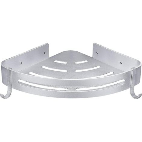 etagre D'angle De Douche Et Cuisine Serviteurs De Douche, Aluminium, Finition Mat. Argent (1/5)