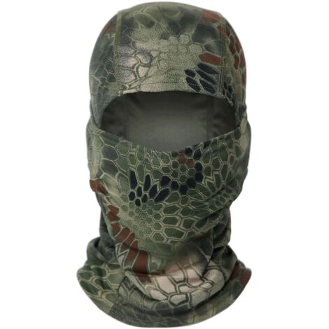 un Motif Python Jungle Masque De Cyclisme En Plein Air Randonne Alpinisme Crme Solaire Pare-soleil Rsistant Au Froid Masque Anti-transpiration Sc (1/5)