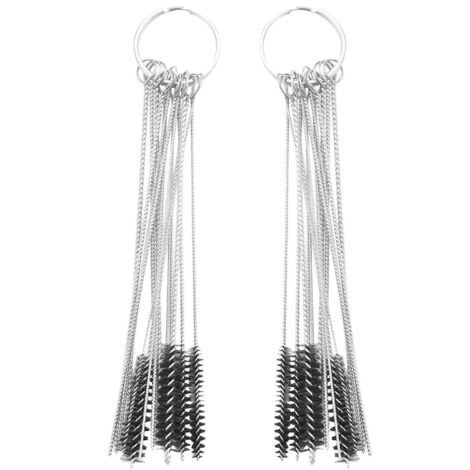 Kit de Nettoyage Carburateur - 20 Aiguilles & 10 Brosses pour Moto (1/5)