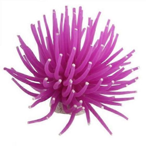 Décoration Corail Artificiel Violet pour Aquarium Marin (1/5)