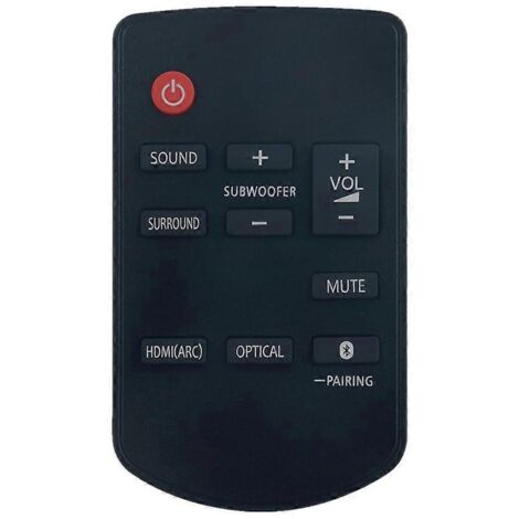Télécommande universelle pour barres de son SU-HTB488 et SC-HTB688EB-K, compatible N2QAYC000115 (1/5)