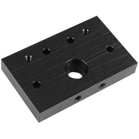 Plaque de Fixation Visage pour Poutre C - Support de Montage Machine (1/5)