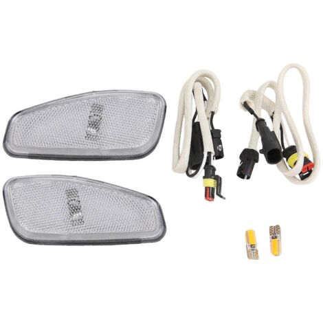 Feu clignotant latéral de sécurité pour voiture - Blanc (1/5)