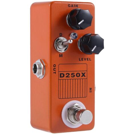 Préampli Guitare Mini D250X avec True Bypass - Pédale Effet Compacte (1/5)