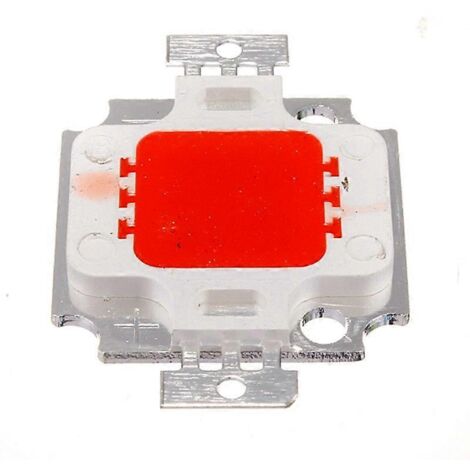 Lampe frontale LED COB 10W puissante, lumière rouge intense pour éclairage longue portée (1/3)