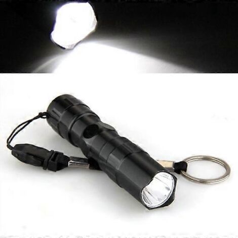 Lampe de poche LED 3W 200LM étanche, super lumineuse pour camping et pêche (1/5)