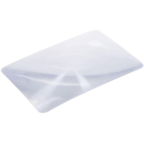 Loupe Fresnel 3x - Feuille de Grossissement 180x120mm pour Lecture Fine (1/5)