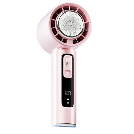 Ventilateur électrique portatif haute vitesse à semi-conducteurs pour réfrigération, rose-- (1/5)